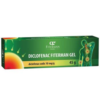 DICLOFENAC FITERMAN 1% GEL X100 GRAME