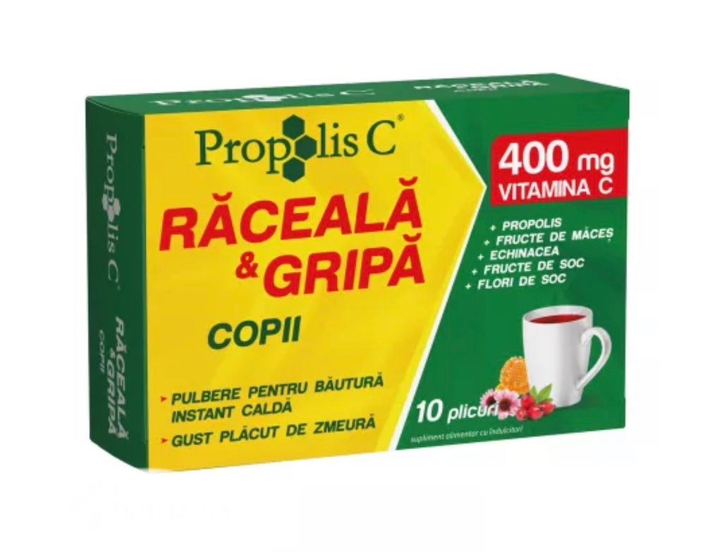 PROPOLIS C RACEALA SI GRIPA COPII 10 PLICURI