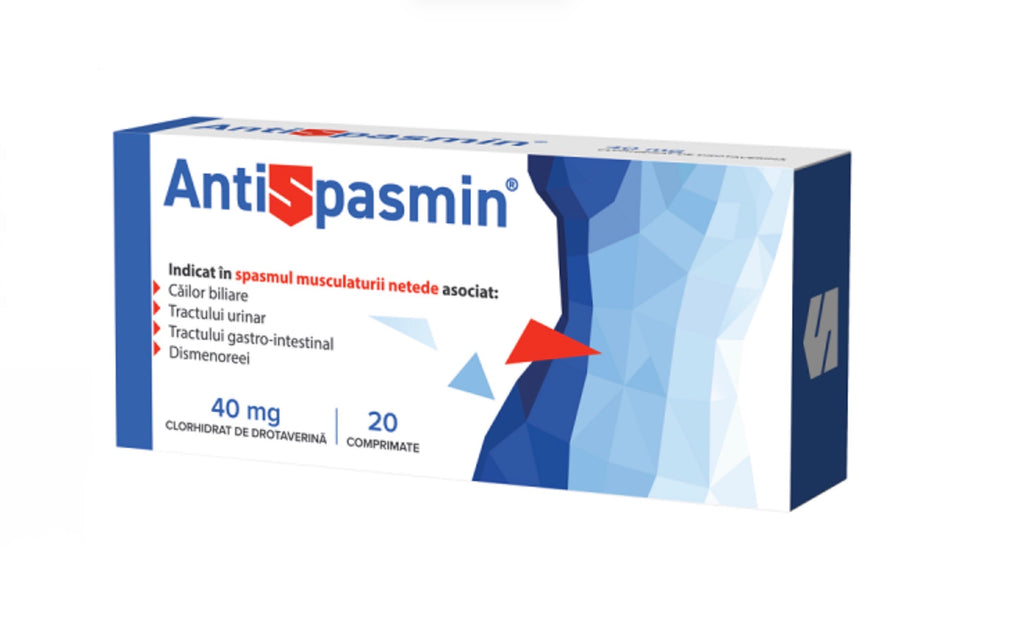 ANTISPASMIN 40 MG 20 COMPRIMATE