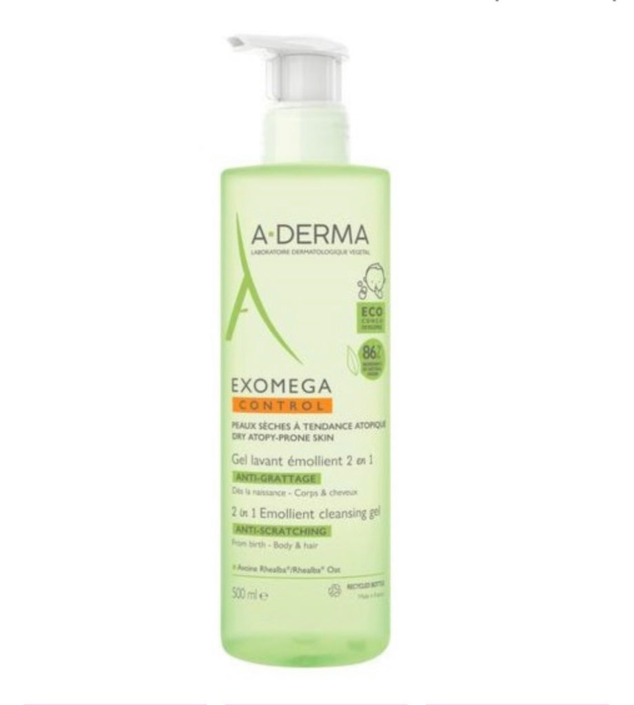 A-DERMA EXOMEGA CONTROL GEL 2 IN 1 500 ML