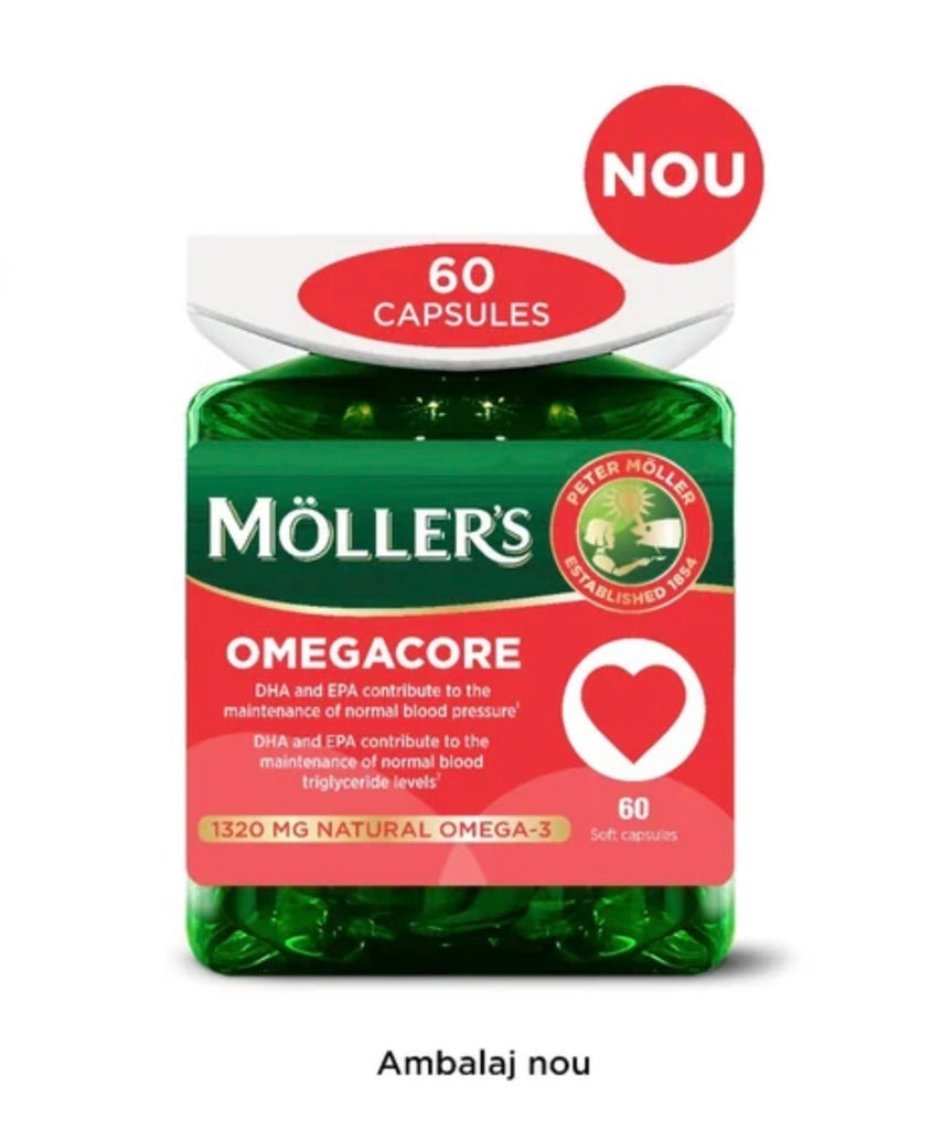 MOLLER'S OMEGACORE 1320 MG 60 CAPSULE