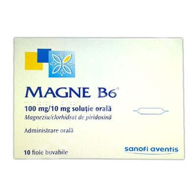 MAGNE B6 100MG 10 ML 10 FIOLE