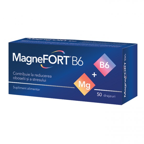 MAGNEFORT B6 BIOFARM 50 DRAJEURI