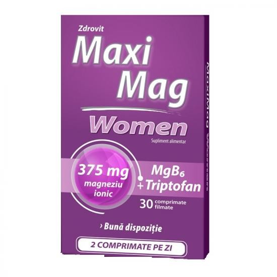 MAXIMAG WOMEN 375 MG 30 COMPRIMATE