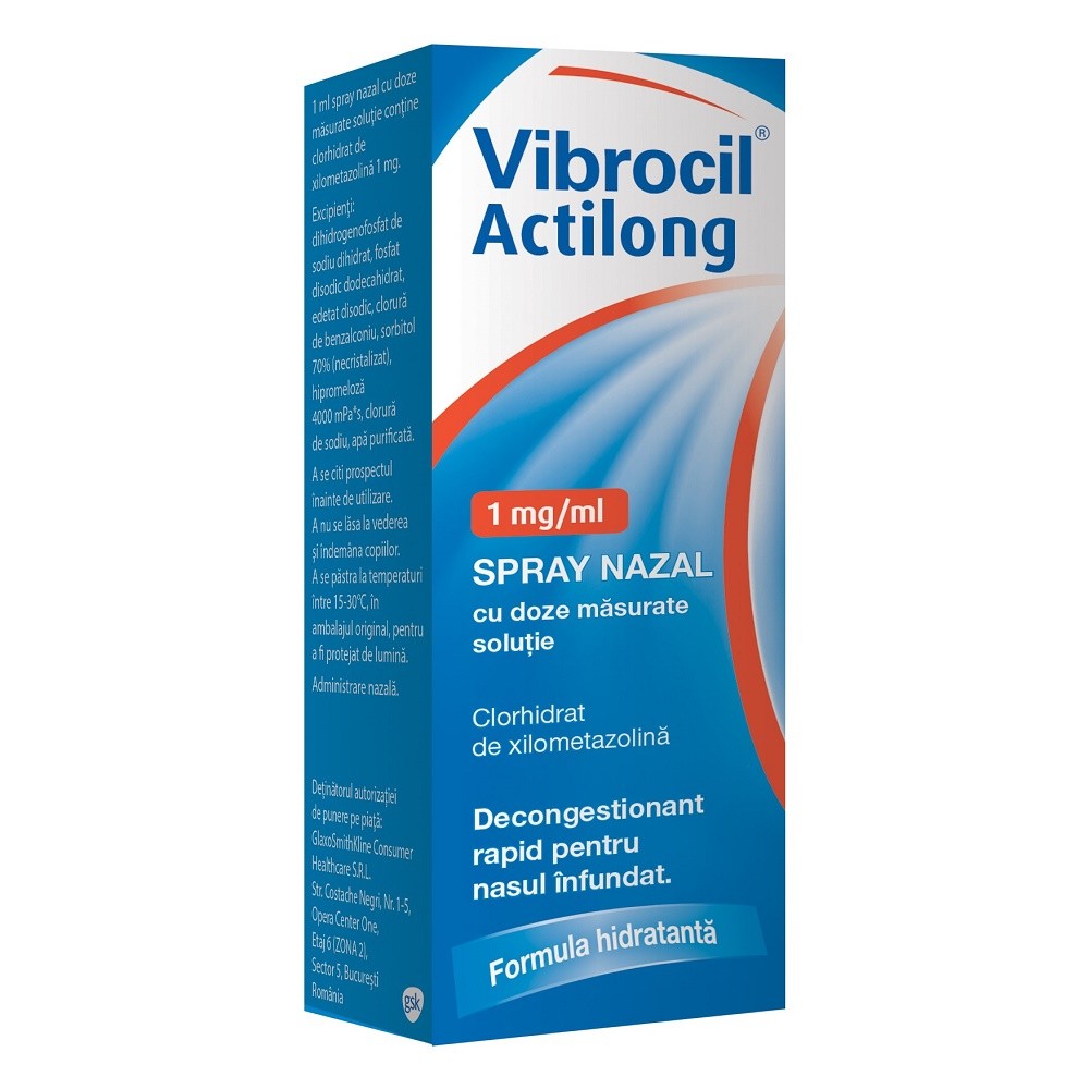 VIBROCIL ACTILONG 1 MG/ML SPRAY 10 ML