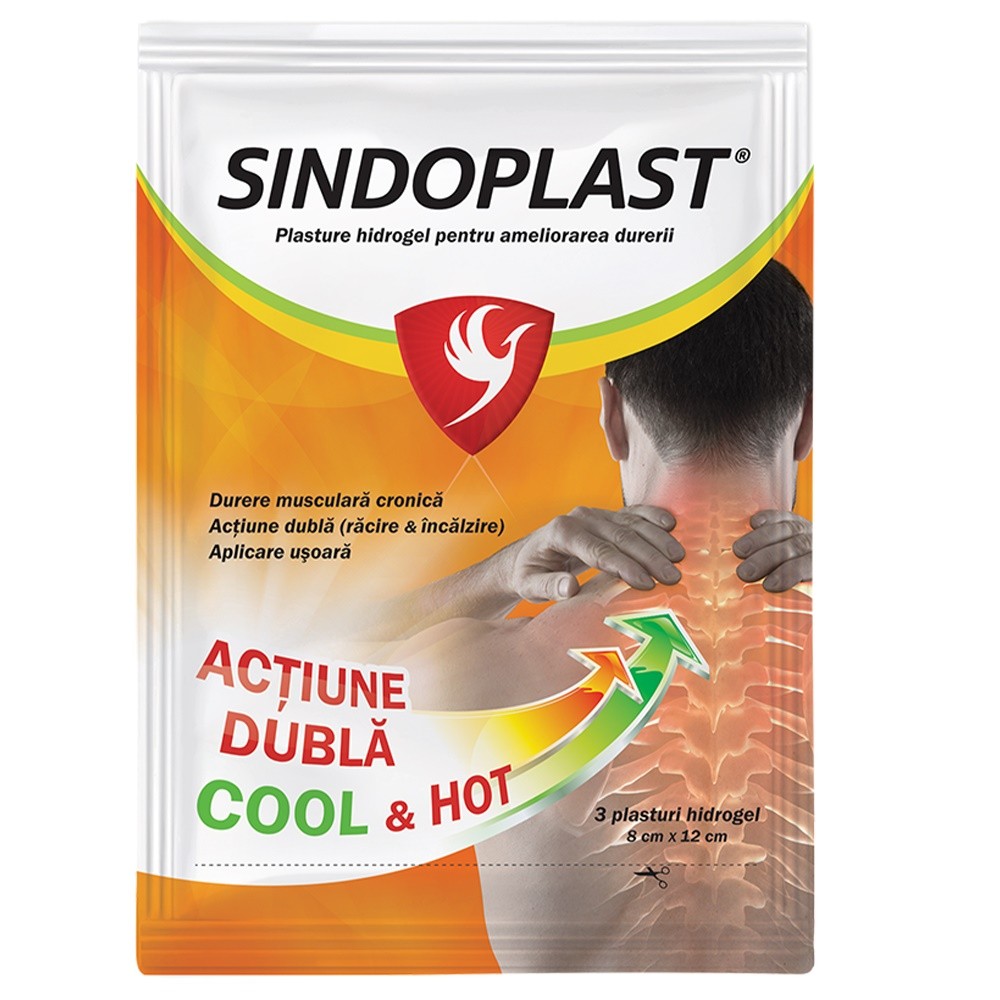 SINDOPLAST PLASTURI PENTRU AMELIORAREA DURERII