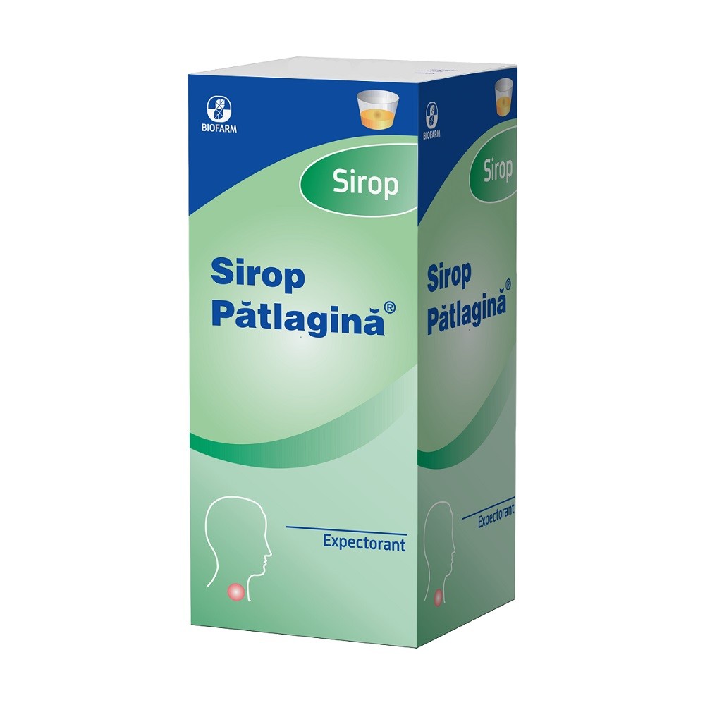 SIROP DE PATLAGINA 100 ML BIOFARM