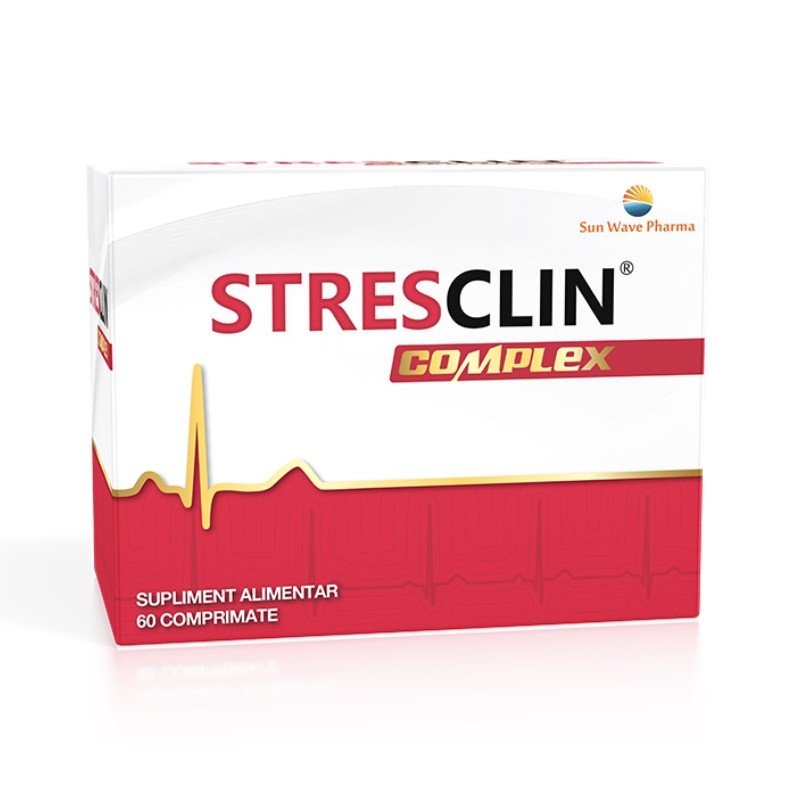 STRESCLIN COMPLEX 60 COMPRIMATE SUN WAVE