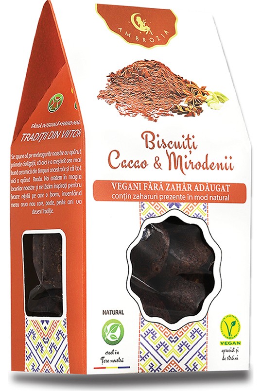 Biscuiți Cacao și Mirodenii - 150 g