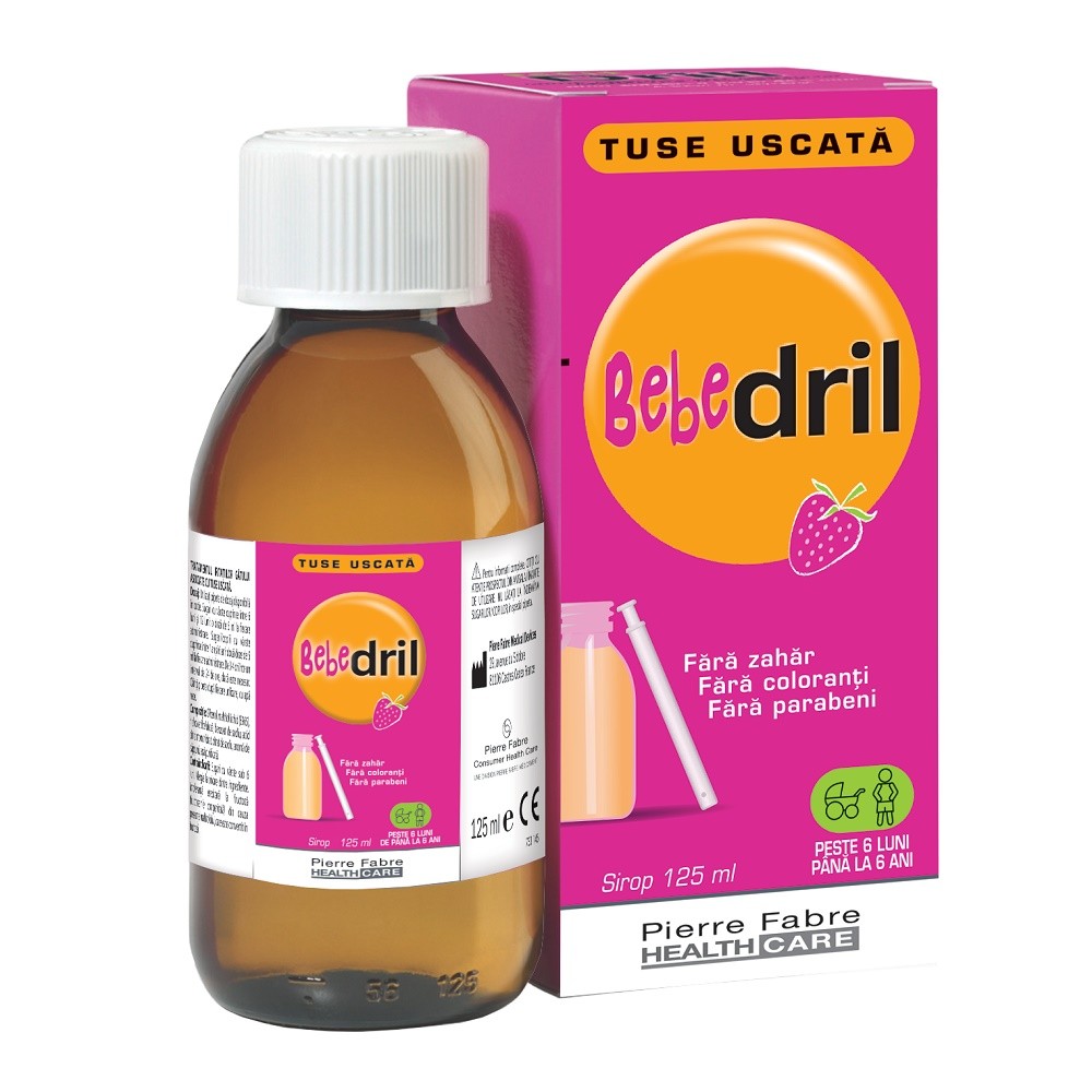 BEBEDRIL SIROP TUSE USCATA 125 ML
