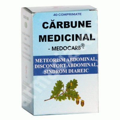 CARBUNE MEDICINAL X 40 COMPRIMATE
