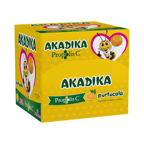 AKADIKA PROPOLIS C PORTOCALA 50 BUCATI