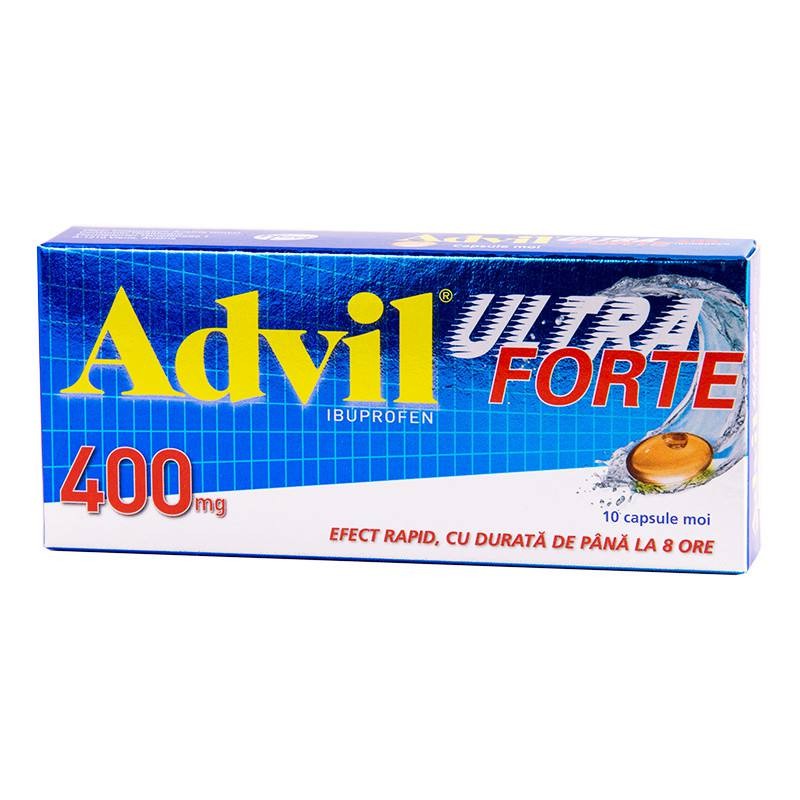 ADVIL ULTRA FORTE 400 MG 10 CAPSULE MOI