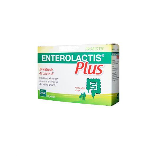 ENETROLACTIS PLUS PLICURI 10BUC