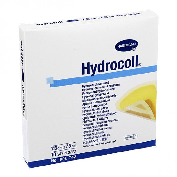 HYDROCOLL PANSAMENTE HIDROCOLOIDAL 7,5CM/7,5CM 10 BUCATI HARTMANN