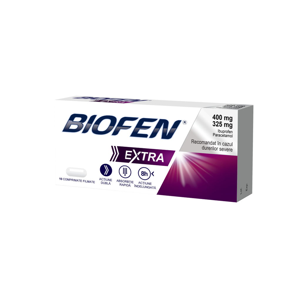 BIOFEN EXTRA 400MG/325MG 10 COMPRIMATE FILMATE