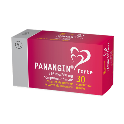 PANANGIN FORTE 316MG 28MG 30 COMPRIMATE